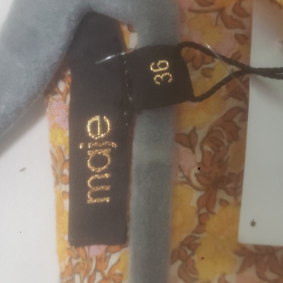 ⭐ Brand new Maje Cutout Floral Print Dress⭐ Size 1=Size 36 - Picture 3 of 4